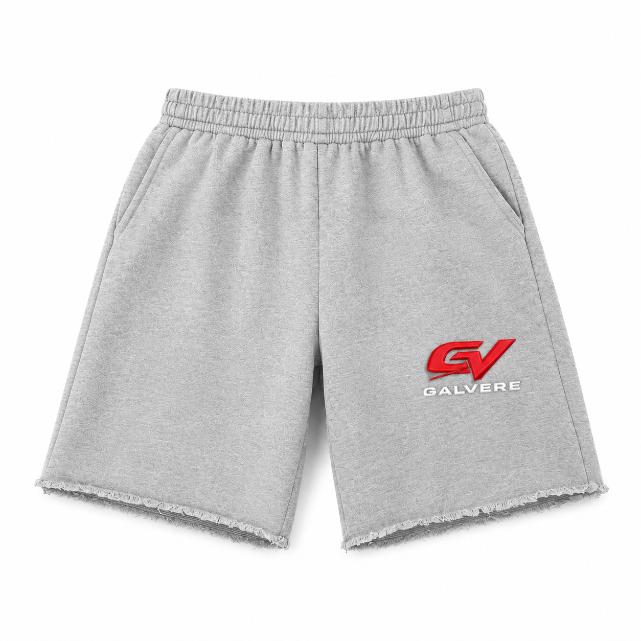 GV 3/4 Shorts - Black & Heather Grey